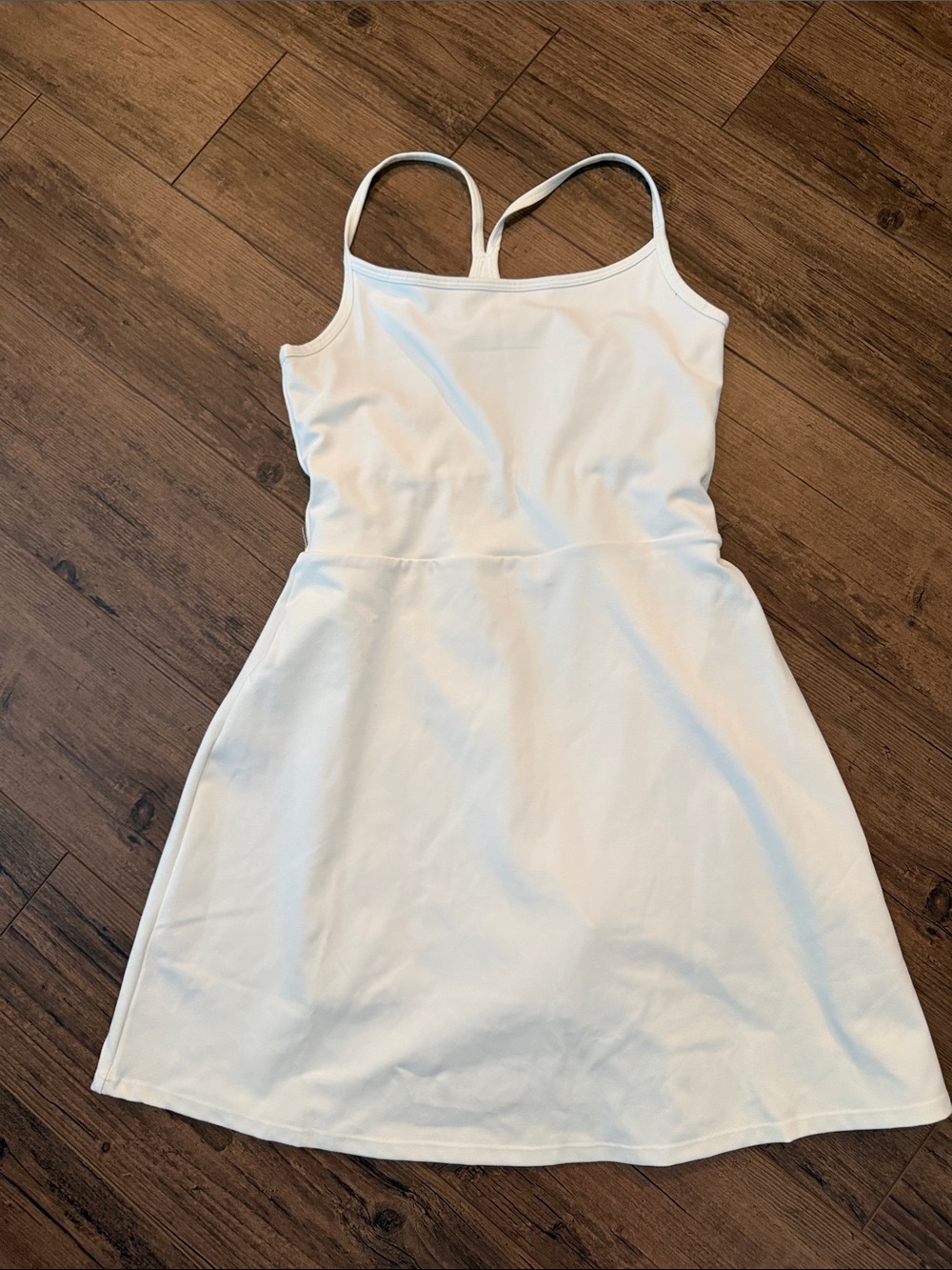 GAP White GapFit Strappy Tank
